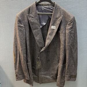 JOSEPH ABBOUD Men  Brown Blazer Sz 50R Brand New